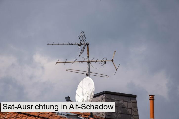 Sat-Ausrichtung in Alt-Schadow