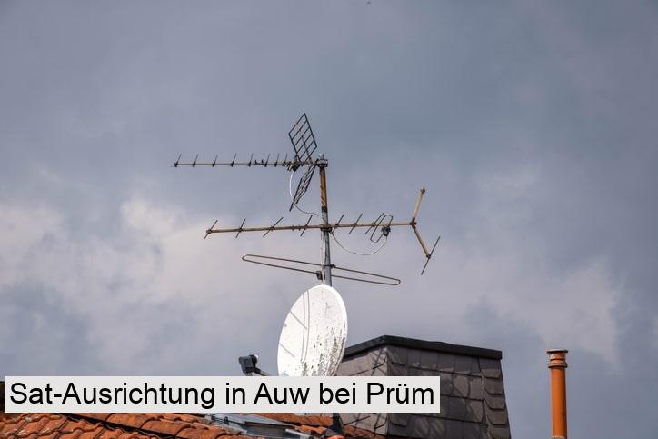 Sat-Ausrichtung in Auw bei Prüm