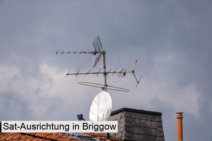 Sat-Ausrichtung in Briggow