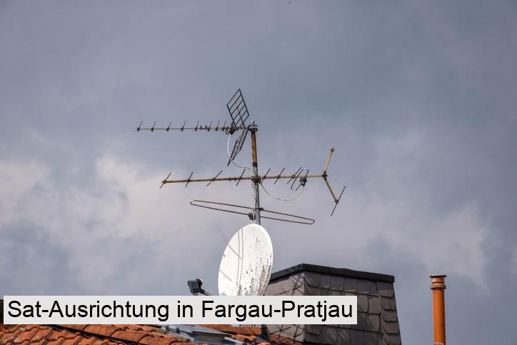 Sat-Ausrichtung in Fargau-Pratjau