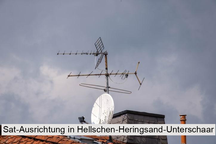Sat-Ausrichtung in Hellschen-Heringsand-Unterschaar