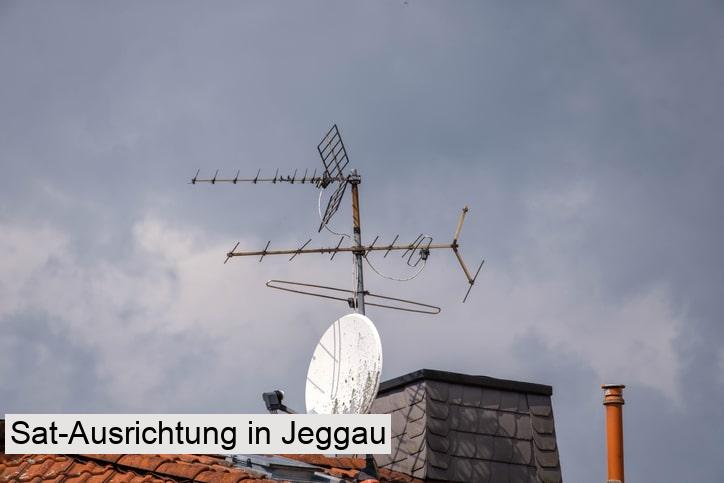 Sat-Ausrichtung in Jeggau