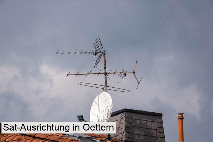 Sat-Ausrichtung in Oettern