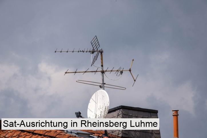 Sat-Ausrichtung in Rheinsberg Luhme