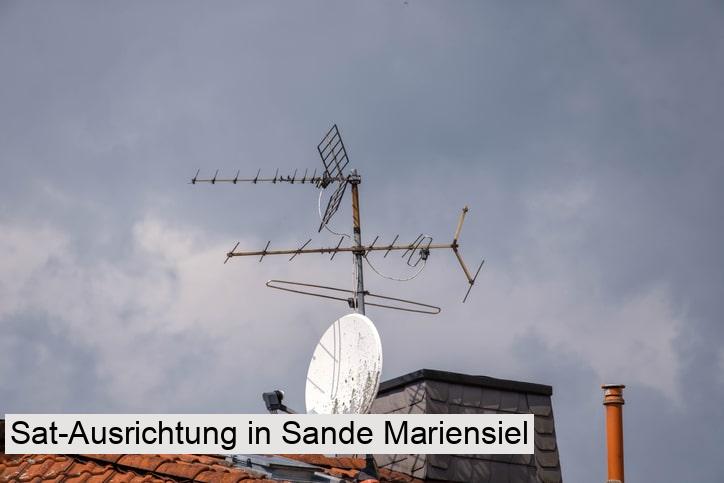 Sat-Ausrichtung in Sande Mariensiel