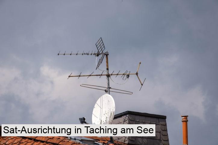 Sat-Ausrichtung in Taching am See