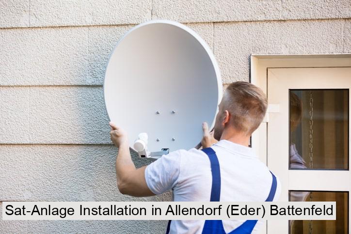 Sat-Anlage Installation in Allendorf (Eder) Battenfeld