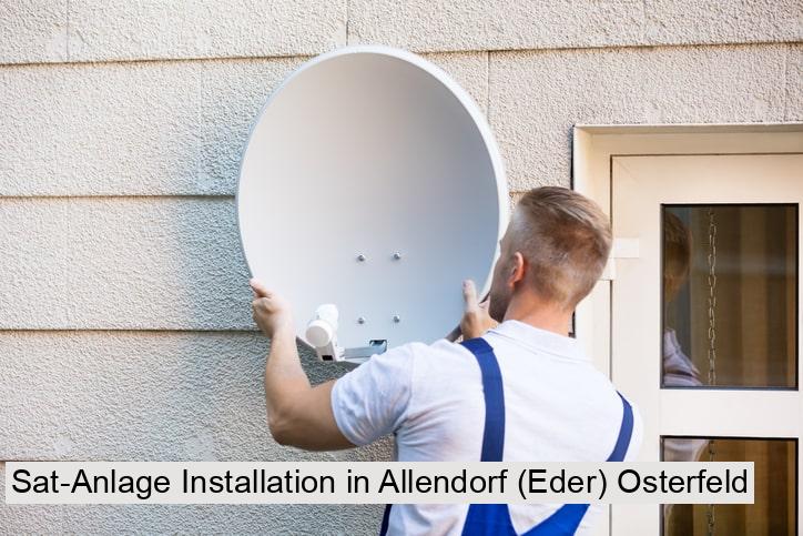 Sat-Anlage Installation in Allendorf (Eder) Osterfeld