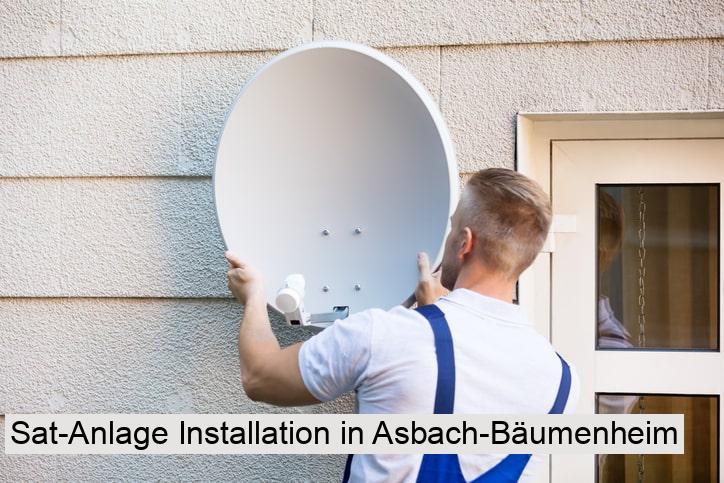 Sat-Anlage Installation in Asbach-Bäumenheim