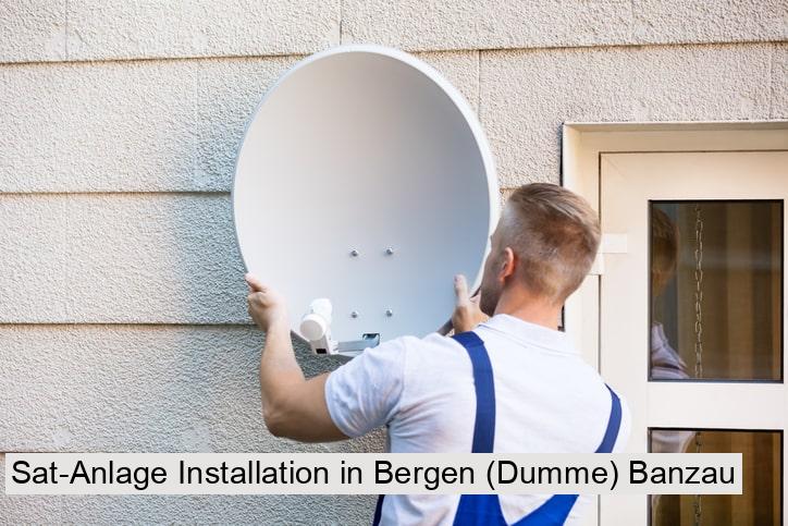 Sat-Anlage Installation in Bergen (Dumme) Banzau