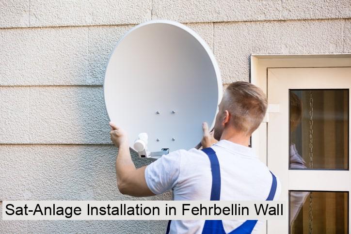 Sat-Anlage Installation in Fehrbellin Wall