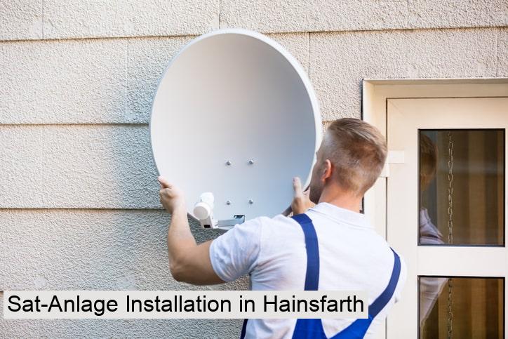 Sat-Anlage Installation in Hainsfarth